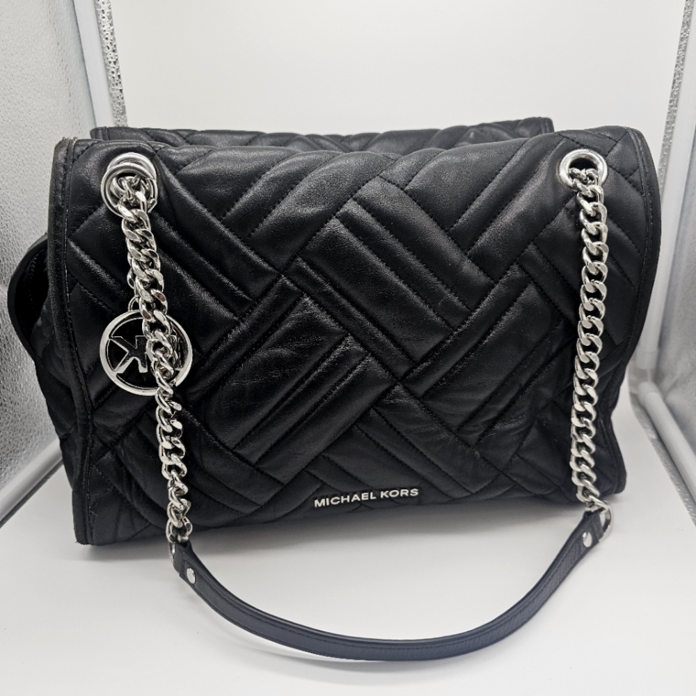 Michael Kors Black Quilted Purse